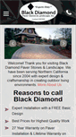 Mobile Screenshot of blackdiamondlandscape.com